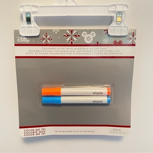 Disney mickey mouse colorable pillowcase with markers new with tag - Picture 5 of 14